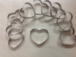 S3B-STAINLESS STEEL NEST MOULD HEART SHAPED 